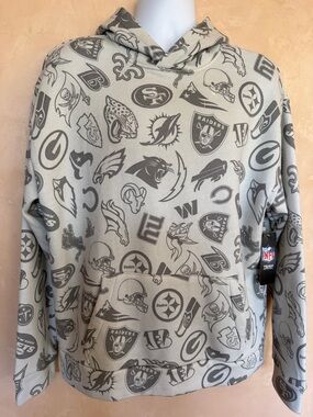 NFL Gray All-Team Logo Pullover Hoodie